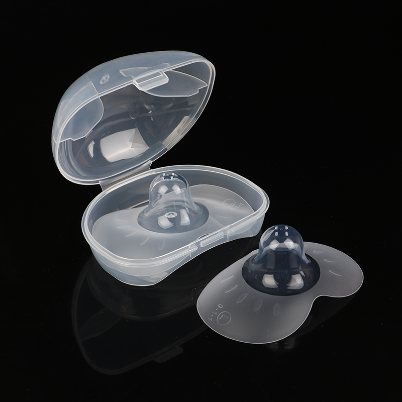 Nipple Cover Pasties - 2pcs Silicone Nipple Protectors Feeding Mothers