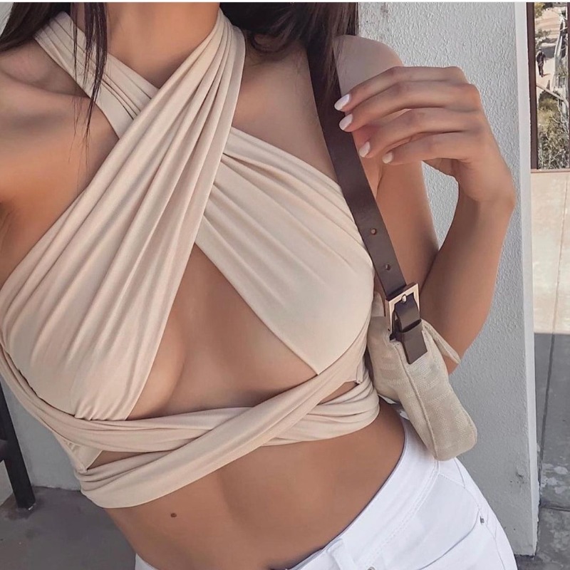 Spring New Women's T-shirt Wom - Strapless Bra Backless review and price